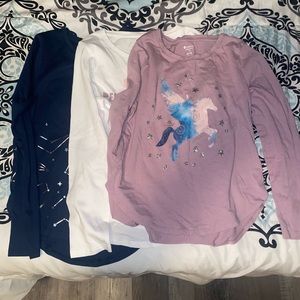 Bundle of 4 Girls long sleeve